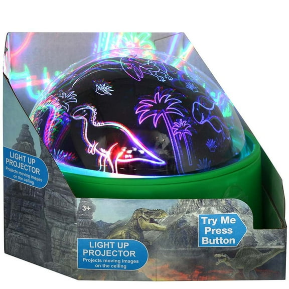 UPD Caja a color Iluminado Dinosaurios Night Light