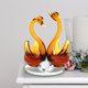 thumbnail image 2 of Figuras de cisne de cristal, adornos de diamantes, regalo DIY, decoración del hogar (marrón claro) Ehuebsd Libre de BPA, 2 of 8
