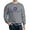 Graphite Gray, variant on CafePress - Delta Tau Delta Purple Stacked Signature Sweatshirt - Crew Neck Sweatshirt