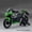 400 Black, variant on 1:12 Kawasaki KX450 & NINJA 400 Alloy Diecast Motorcycle Model with Front Wheel Linkage Shock Absorption - Collectible Toy Bike Gift for Kids