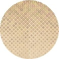 thumbnail image 1 of Ahgly Company Machine Washable Indoor Round Transitional Brown Sand Brown Area Rugs, 6' Round, 1 of 7