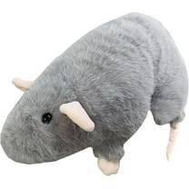 Rat Stuffed Animal 35 inch Soft Giant Rat Plush Cute Realistic Mouse Plush Pillow for Bed, Sofa, and Room Decor Mouse Stuffed Animal