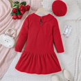 thumbnail image 4 of THJRPQJFD Baby Girl Dresses 0-3 Months 18-month-old Toddler's Christmas Dresses Girls Christmas Tree Dress Toddler Red Christmas Dress 9 Month Baby, Red 11-12 Years, 4 of 7
