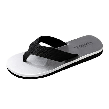 

Luiyenes Shoes Shoes Flat Breathable Flip-Flops Home Beach Men s Summer Slipper Sandals Men s slipper