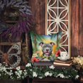 thumbnail image 5 of Pit Bull Terrier Luau Throw Pillow 14 in x 14 in, 5 of 5