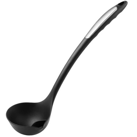 

HIBRO Slow Cookers A Variety Of Colors New Silicone Kitchenware Food Grade Oil Filter Soup Spoon Classic Silicone Shovel Non Stick Pot Special Soup Spoon