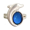 thumbnail image 4 of Qarigey Anillos de humor Color cambiable Joyería de moda ajustable Accesorios para disfraces Formas múltiples Favores de fiesta Bola de bola de delfines 5Conjunto, 4 of 6