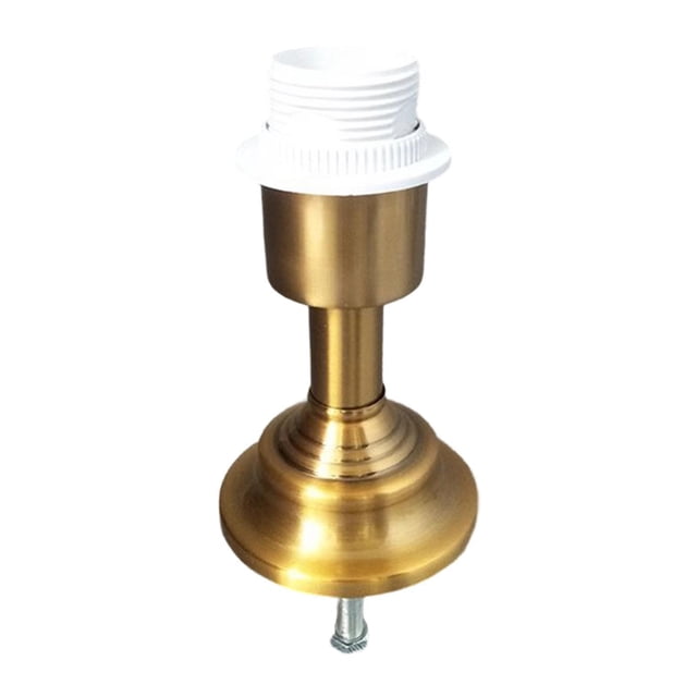 BELOVING Support de Lampe de Bureau Base Fixe Métal Remplacement pour Projets d'Éclairage DIY Style Maison B