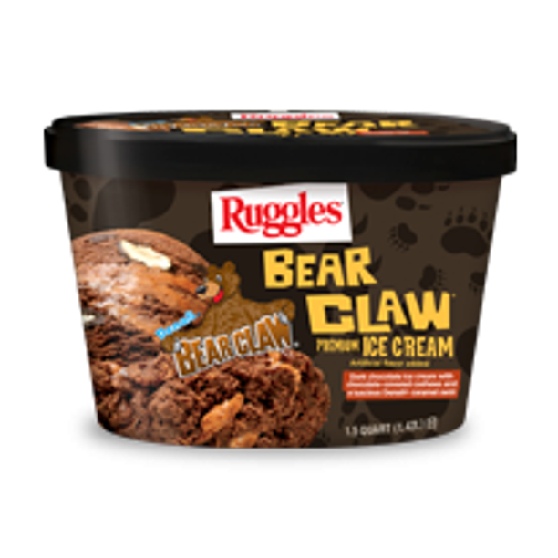 Ruggles Bear Claw Ice Cream, 48 oz