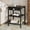 BK1P, variant on Bigleap Nightstand Set 2, 2 Drawer Dresser for Bedroom, Bedside Furniture, End Table for Bedroom, Closet, Entryway, Black