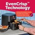 thumbnail image 6 of Instant Pot 4QT VORTEX 6-in-1 Mini Air Fryer, Air fry, Bake, Roast, Broil, Dehydrate or Reheat, Black, 4 Quarts, 6 of 8