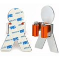 thumbnail image 3 of Mop and Broom Holder - 304 Stainless Steel Self Adhesive Mop and Broom Holder with Spring Clip (2 Packs), 3 of 4