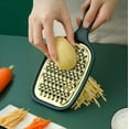 thumbnail image 4 of Stainless Steel Kitchen Grater For Potatoes, Radishes, Fruits & Vegetables, 4 of 6