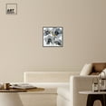 thumbnail image 3 of Drama Flora Floral Fine Wall Art Canvas Wall Art by Art Remedy, Black Floater Frame, 21" x 21", 3 of 7