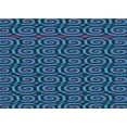 thumbnail image 1 of Ahgly Company Machine Washable Indoor Rectangle Transitional Deep Sky Blue Area Rugs, 2' x 3', 1 of 7