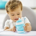 thumbnail image 2 of Munchkin 2 Piece Gentle Transition Trainer Cup, 4 Ounce, Blue, 2 of 5