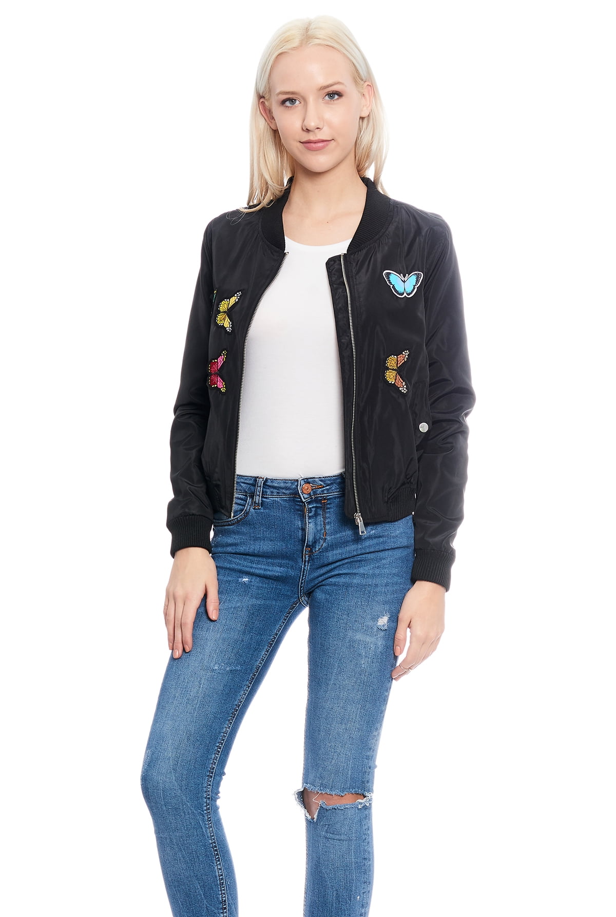 Women's Lightweight Butterfly Bomber Jacket