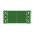 thumbnail image 3 of Portable Silicone Kids Fidget Toy Trading Mat with Check Reject Plus Trade Zones for Interactive Tabletop Playmat, Army Green, 1 Pack, 3 of 10