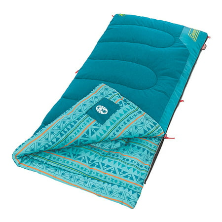 Coleman Kids 50°F Sleeping Bag for Camping or