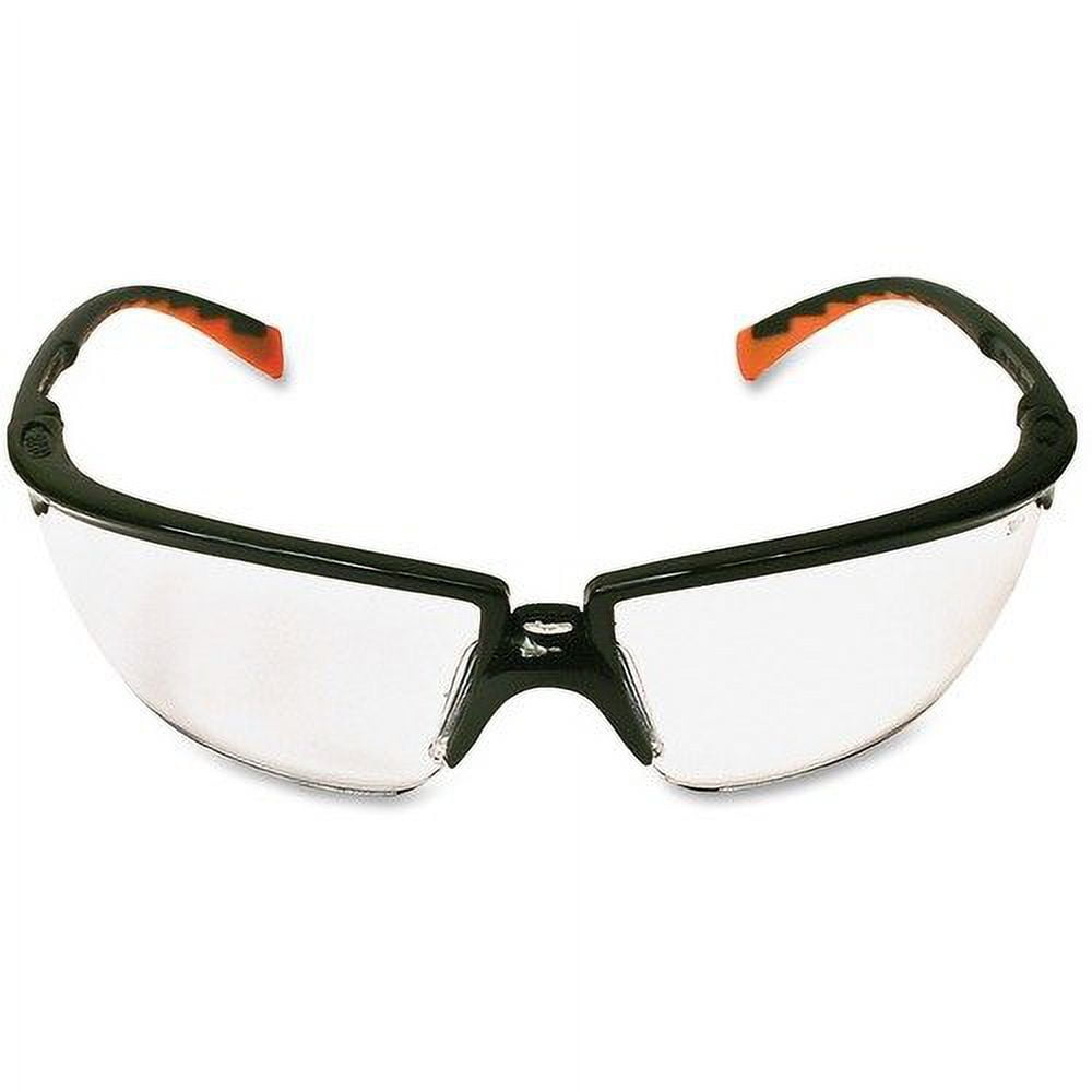 3M Privo Unisex Protective Eyewear - Comfortable Anti-fog UV Resistant Nose Bridge - Standard Size - Ultraviolet Protection - Orange - 1 Each | Bundle of 10 Each