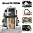 thumbnail image 3 of FORMRS Mini Backpack Purse for Women Travel Daypack Casual Shoulder Bag, Art Path, 3 of 7