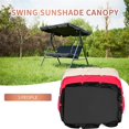 thumbnail image 2 of Carpa Gazebo Dosel A Prueba De Lluvia Sólido Al Aire Libre Impermeable Verano Jardín Patio Columpio Toldo Eigraketly OD009706-02, 2 of 5