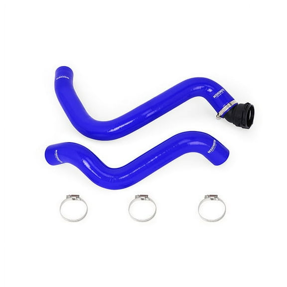 Mishimoto MMHOSE-MUS-11BL Silicone Radiator Hose Kit Compatible With Ford Mustang GT 5.0 2011  Blue