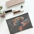 thumbnail image 6 of Cauagu Cool Tiger for Tyvek Makeup Bag,Reusable Travel Cosmetic Bag Women Organizer Toiletry Bag Birthday,Gifts for Women Girlfriend Mom Teacher 6.5’’*8.9’’, 6 of 7