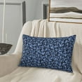 thumbnail image 5 of Sikiie Anchors Ship Print Plush Pillow Cover, Wrinkle-proof and Stain-resistant Pillow Protector without Pillow Core, Home Decoration-16"x24", 5 of 6
