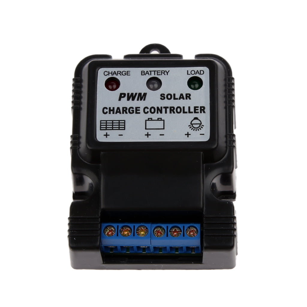 Digital LCD Solar Regler USB Laderegler Panel Charge Controller Regulator 