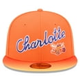 thumbnail image 2 of Men's New Era Orange Charlotte Hornets 2025/26 City Edition Alternate 59FIFTY Fitted Hat, 2 of 5