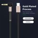 thumbnail image 3 of 3.5mm Male AUX Audio Car Stereo Jack Cables to USB Type-C Male Charge Cable USB Audio Cable Adapter, 3 of 4