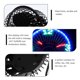 thumbnail image 3 of FELTECHELECTR Mini ventilador USB portátil con reloj LED y pantalla de temperatura: ventilador versátil para uso en casa, oficina, escritorio o viajes., 3 of 6