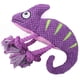 thumbnail image 5 of Juguete de peluche suave para perros, juguete con chirrido para perros, juguete interactivo resistente a mordeduras de camaleón, juguetes para , púrpura Yinane Juguetes chirriantes, 5 of 8