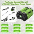 thumbnail image 4 of Upgraded 7500mAh Replacement for EGO 56V Battery 7.5Ah Compatible with EGO 56 Volt Lithium-ion Batteries BA2800 BA4200 BA1400 HT2400 LB6504 LB5804 Power+ Tools, 4 of 5