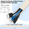 thumbnail image 2 of Avery Economy View 3 Ring Binder 1 Inch Durable Plastic Binders, 2 of 7