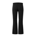 thumbnail image 5 of GHSOHS Mens Retro 70S Disco Pants Corduroy Bell Bottom Pants with Pockets Vintage Slim Fit Flared Trousers 60s Classic Comfort Cotton Work Pants Black,M, 5 of 6