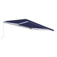 thumbnail image 4 of ALEKO Retractable Motorized Patio Awning 13x10 ft, Blue Color, 4 of 5
