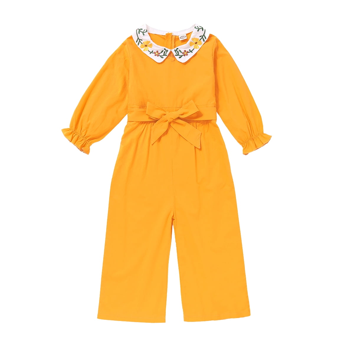 Kids Girl Clothes Little Girl Jumpsuit Long Sleeve Onepiece Jumpsuit 6