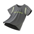 thumbnail image 4 of Toddler Rash Guard Toddler UPF 50+ Quick Dry Short Sleeve UV Protection Rashguard Surf Water Shirts for Kids, 4 of 7