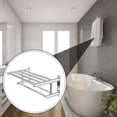 thumbnail image 2 of PAMINGONO Bathroom Shelves Wall Mounted Stainless Steel Shower Organizer Silver 1Pack, 2 of 10