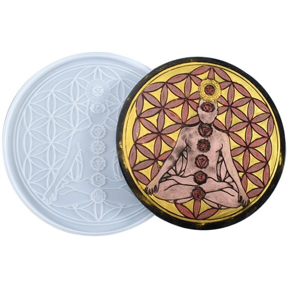 Compass Resin Mold DIY Heat-resistant Compass Silicone Mold Resin Casting Mold