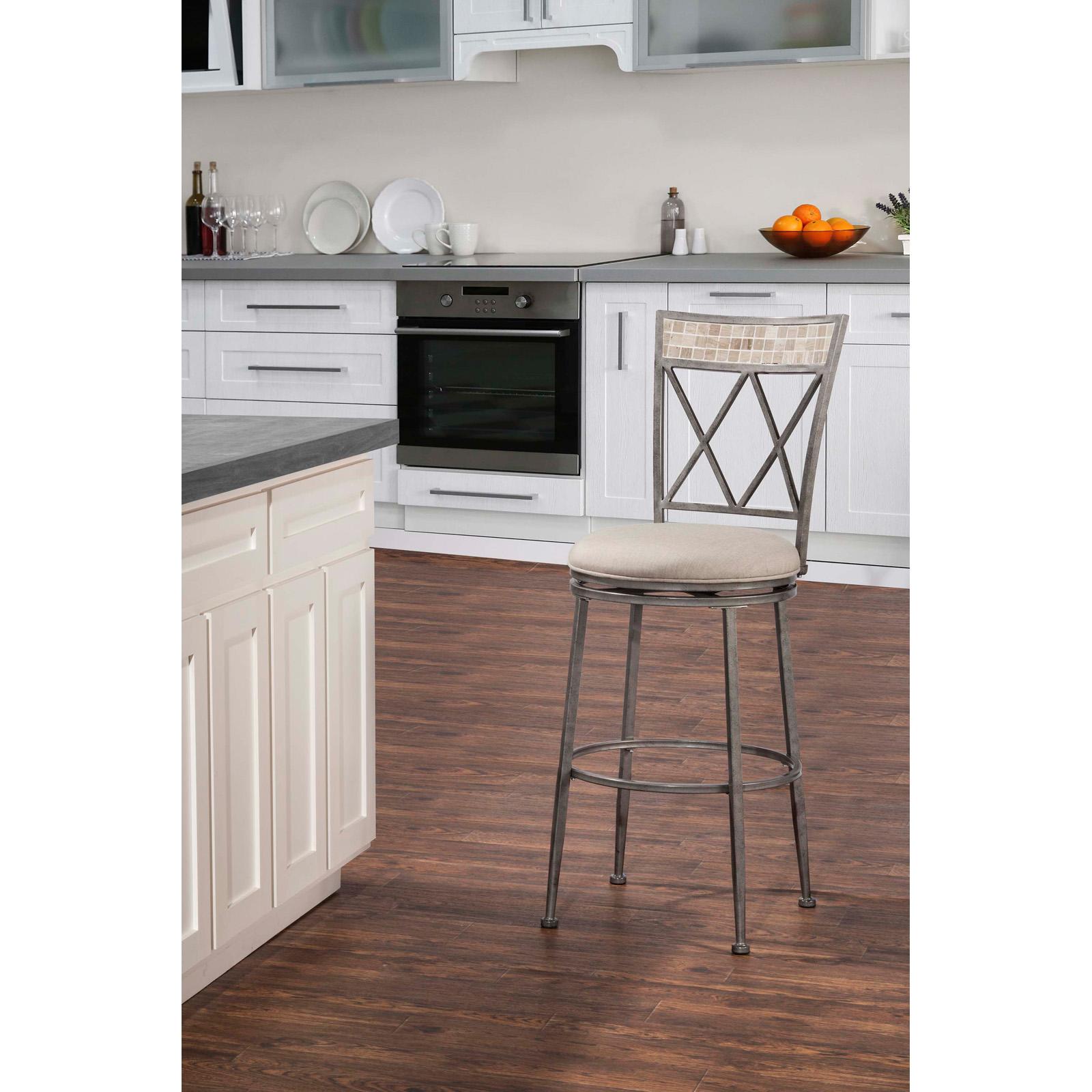 Hillsdale Furniture Milestone Indoor/Outdoor Swivel Counter Stool
