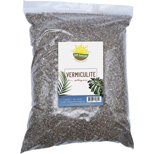 All Natural Vermiculite Soil Additive (1 Quart); Medium Grade