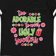 thumbnail image 4 of Inktastic Too Adorable to Wear Ugly Sweaters Boys or Girls Toddler T-Shirt, 4 of 5