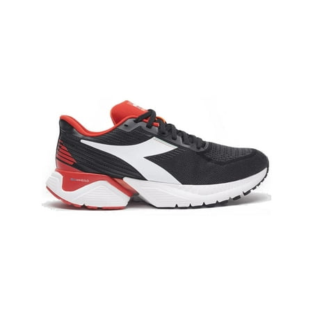 Diadora Mythos Blushield Vigore - Black/White/Fer. Red Italy 10