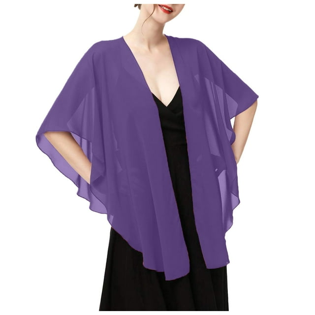 Wraps Womens Chiffon Shawl for Evening Dress Accessory Lightweight Sheer Cover Up Wedding Party Scarf Fashion Wraps