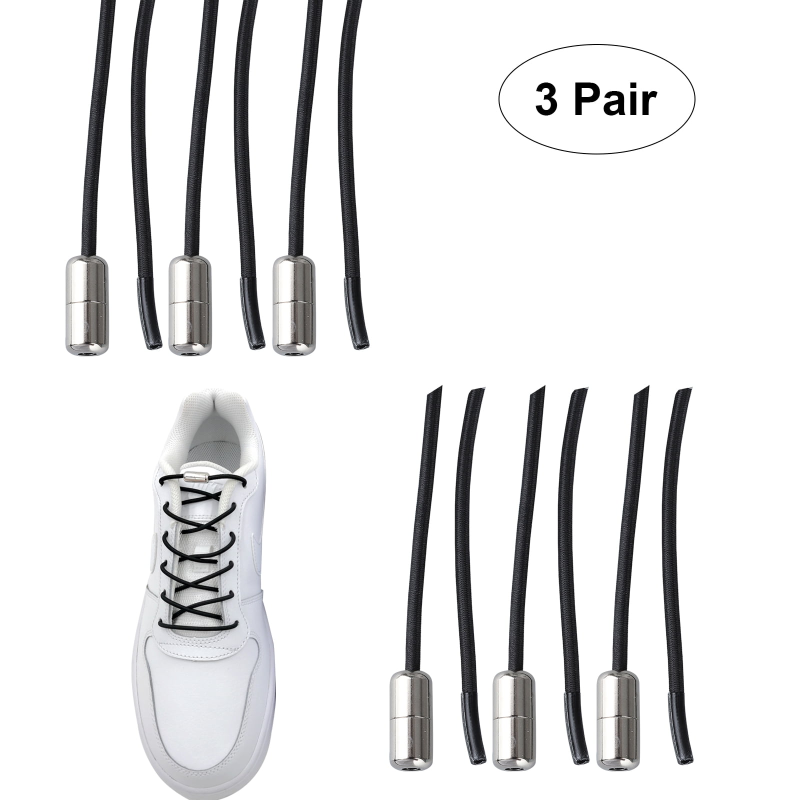 walmart white shoelaces