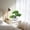 Green, variant on Artificial Potted Plant with Realistic Flowers, Small Fake Greenery Desk Decor for Dining Table Living Room TV Cabinet, 7.48x6.10x1.77in(Green)