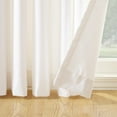 thumbnail image 4 of Mainstays Thermal Lined Room Darkening Sliding Glass Door Grommet Curtain Panel, 100" x 84", White, 4 of 6